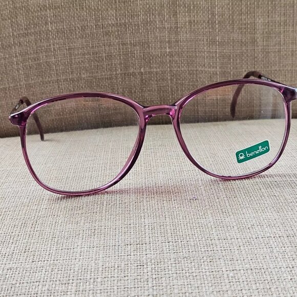 Benetton Women Glassses Frame Purple DENVER HPN 54[]18 130 Eyeglasses New main image 5